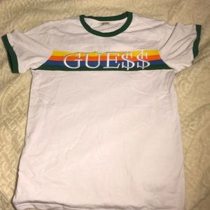 GUESS x A$AP ROCKY ‘Ringer’ Green T-Shirt